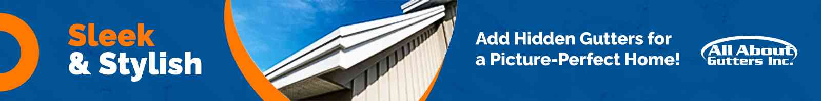All About Gutters Advice Add Hidden Gutters for a Picture Perfect Home. Footer Image