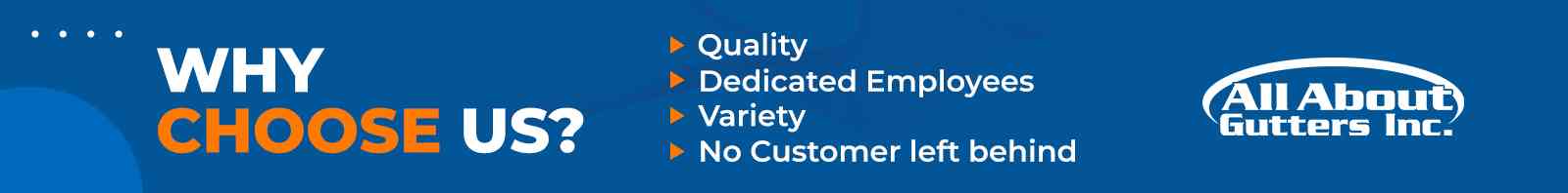 Why Choose Us? Why All About Gutters Over Others