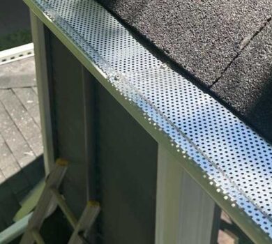 Leaf guard gutter services in Coquitlam